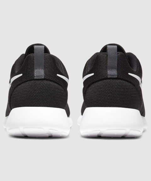 Athletic Shoes Buy Black Nike Roshe Run Running Shoe Men's