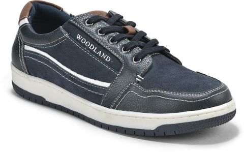 WOODLAND Casual Daily Wear Lightweight Breathable Comfortable Sneakers For Men (Navy , 8) - Image 7