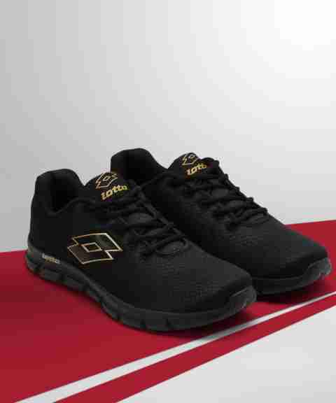 LOTTO VERTIGO BLK RUNNING SHOES For MEN Running Shoes For Men