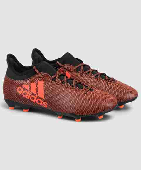 ジャパメタ ADIDAS X 17.3 FG Football Shoes For Men - Buy CBLACK/SOLRED/SORANG