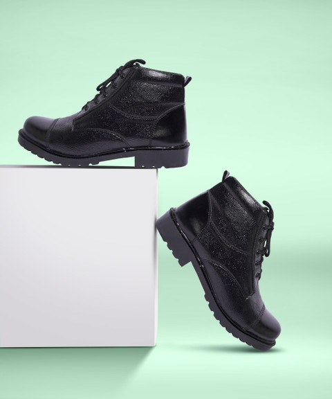 Ncc Army Boots Ncc Dms Shoes Moxera DMS Police/NCC Black Boots