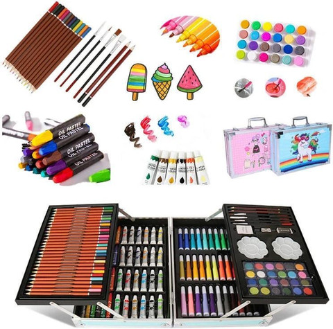 Flipkart.com | Adoere Deluxe Art Kit Supplies Portable Great Gift