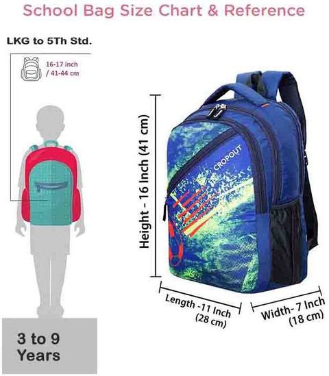 CROPOUT Kids Bag Backpack School Bag Combo Kids Bag Multicolor Bag