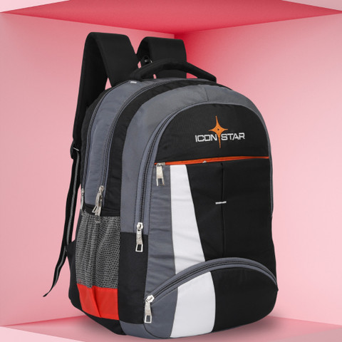 ICONSTAR  Ideal_For|College|School|Office|Business|Lightweight|Waterproof|Durable 30  L Laptop Backpack