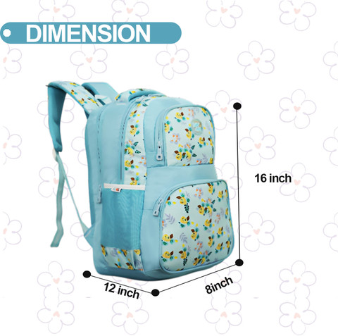 Stryker Medium 25L Backpack FLORAL PRINT School Backpack for Girls