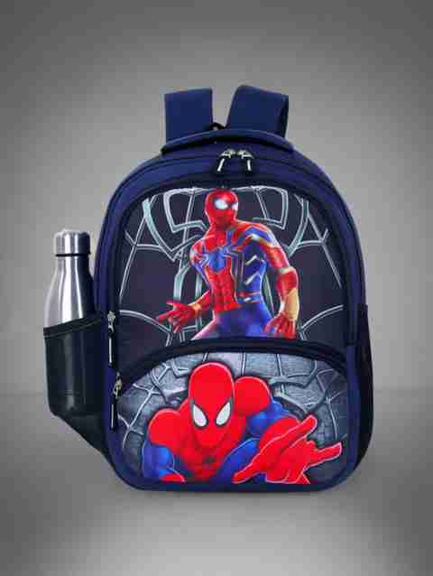AM Creation SchoolPro Unisex Cartoon Backpack 22L Blue - Image 3