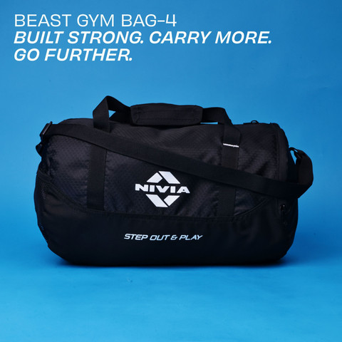 NIVIA Beast-4 with Shoe Compartment, Suitable For Sports, Travel