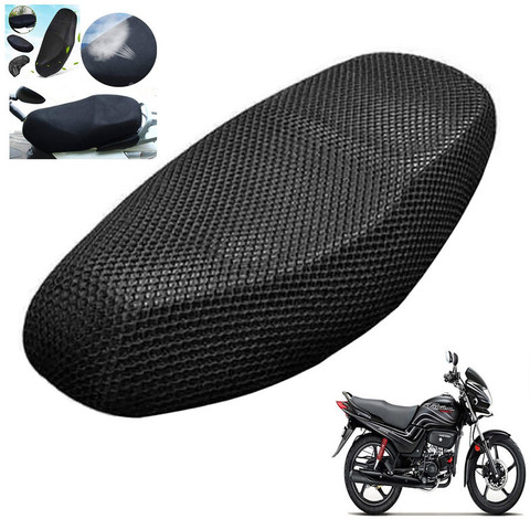 Generox NET Seat Cover For Passion Pro Single Bike Seat Cover For