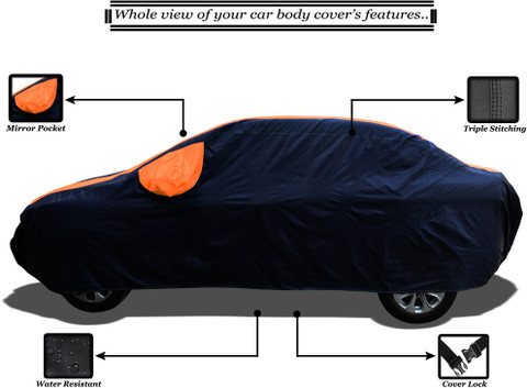Amexride Car Cover For Tata Tiago XZA Plus AMT Petrol (With Mirror
