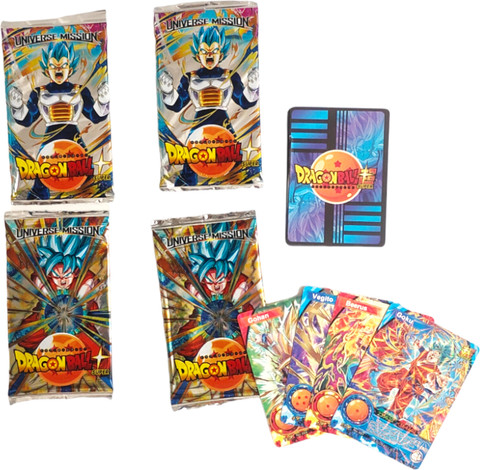 WOYR 4 Set Dragon Ball Super Playing Cards|DBZ Cards| Goku Cards
