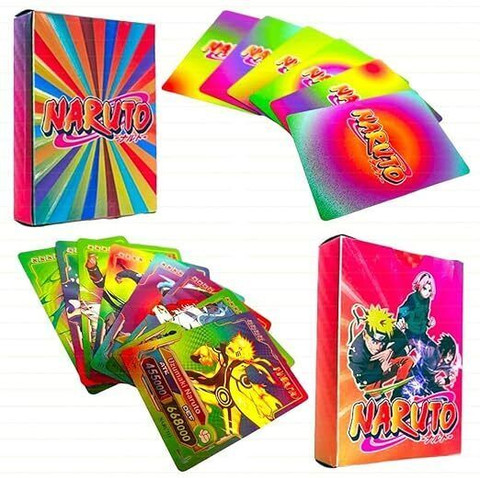 kartkaro Naruto Trading Cards Set of 30 | Silver Black Rainbow