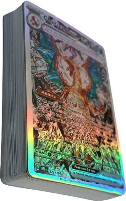 CrazyBuy Pokemon Playing Cards Obsidian Flames 41 + 1 Card Deck