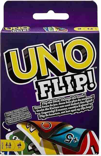 saaba Uno Flip Cards For Kids And Family Game Fun Time Card Game