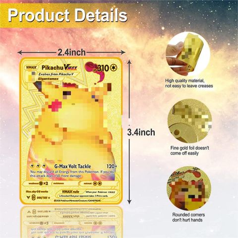 GAMLOID Waterproof 55pcs Pokemon TCG Gold Card Box V Series Vmax Gx Playing Card - Waterproof 55pcs Pokemon TCG Gold Card Box V Series Vmax Gx Playing Card . shop for GAMLOID GAMLOID Waterproof 55pcs Pokemon TCG Gold Card Box V Series Vmax Gx Playing Card - Waterproof 55pcs Pokemon TCG Gold Card Box V Series Vmax Gx Playing Card . shop for GAMLOID