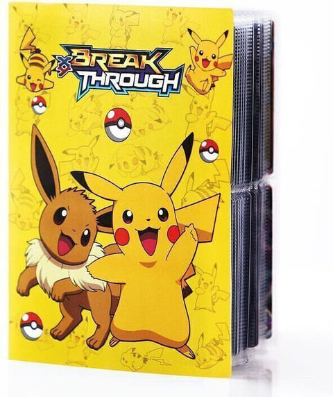 books for pokemon cards 4 Mini Album Binders Bundle - Sleeves Included - Protect Your Deck In Style - Cool Graphics Featuring Your Favorite Pokemon Characters The acid Official "Pokka" book with shoulder