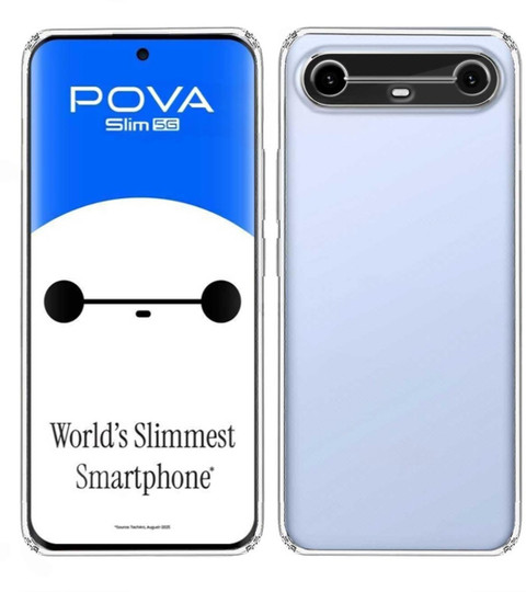 Coverage Back Cover for Tecno KM9 / Pova Slim 5G | Soft Micro