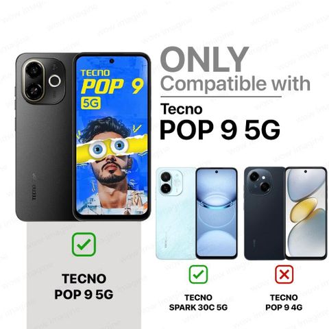 Fastship Back Cover for TECNO ‎KL8h / POP 9 5G - Fastship