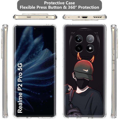 Fashionury Back Cover for Realme P2 Pro 5G Fashionury