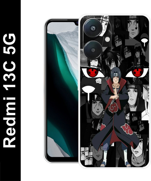 itrusto Back Cover for Redmi 13c 5G Itachi Uchiha, Anime Character