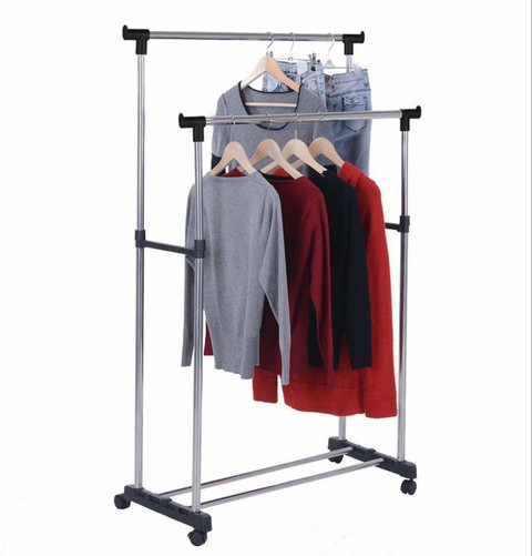 Neroxa Aluminium Floor Cloth Dryer Stand Double-Pole Clothes