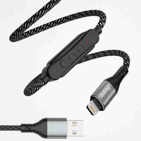 DUDAO Lightning Cable A m 5A braided timer fast charging