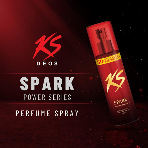 KS SPARK power series Perfume Body Spray(135ml) pack of