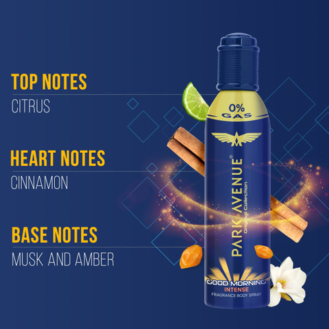 PARK AVENUE Good Morning Intense Perfume Body Spray For Men - Main Image
