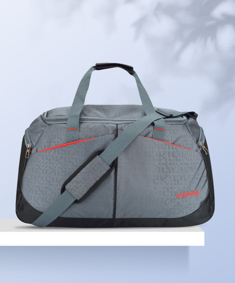 Inspire Bags Toyota Large Duffle bag- Grey Duffel Without Wheels