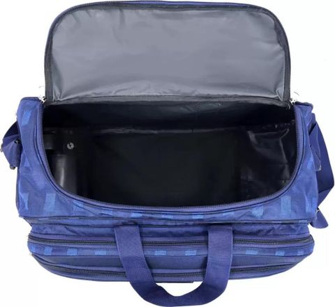 SAKSHI FASHION 70L Strolley Duffel Bag Blue - Image 6