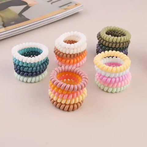 spiral bracelet hair ties