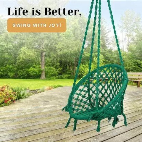 Flipkart Perfect Homes Studio Soft Hanging Swing for Adults