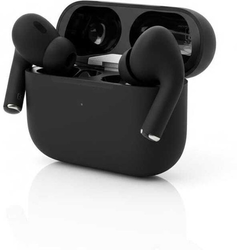 Jhs TWS AIRPOD black Earbud Bluetooth (Black, True Wireless)as52