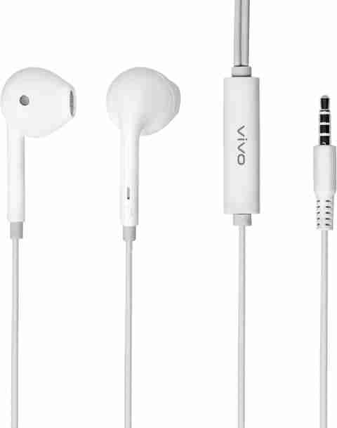Mm Vivo Y12 Earphones Stereo Handsfree Earbuds W/Mic For Vivo Y12 UK