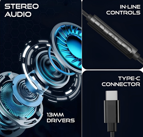 Vivo V27 Vivo V9 Pro Earphone Original Price Bxeno Type C Wired