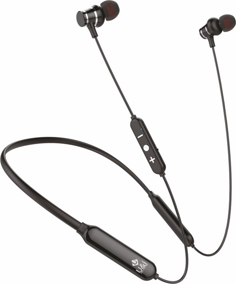 U&i Rapid 50 Hrs Battery Backup Wireless Neckband Dual Pairing