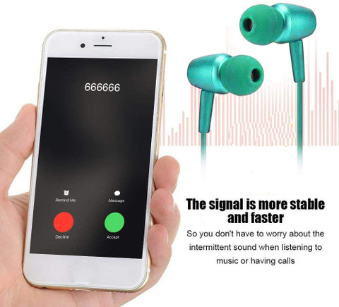 XUOP Earphone High Bass Noise Cancellation Headphone for All Android  Smartphone Bluetooth Gaming