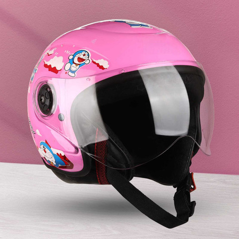 dot approved skull motorcycle helmet Daytona Motorcycle Half Face Helmet - Skull Cap Graphics - Thunder