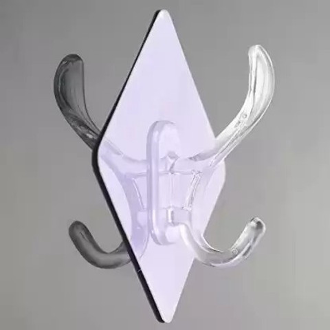 StayWay Self Adhesive Sticker Hanger Plastic Wall Hanging Hook