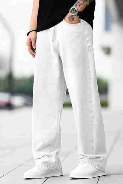 UNIFAV FASHIONS Boyfriend Men White Jeans - Buy UNIFAV FASHIONS