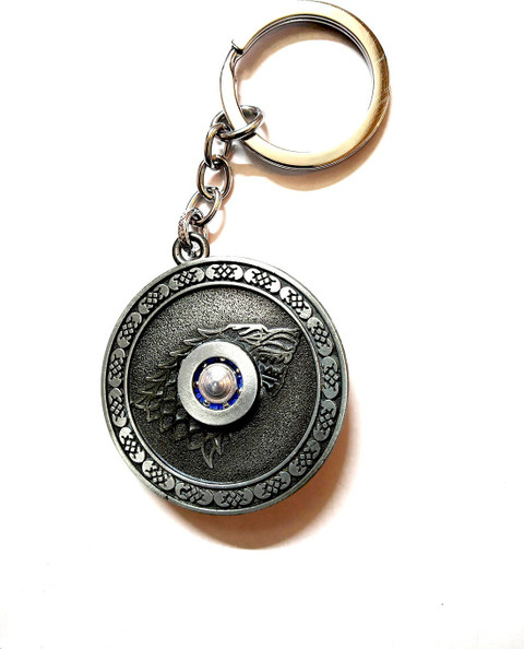 ABYstyle Game Of Thrones Keyring - House Stark Metal Keychain
