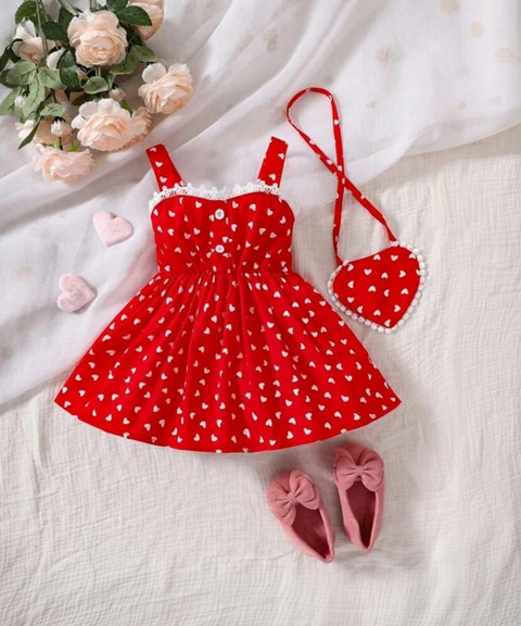 RUBINA DRESSES Baby Girls Midi/Knee Length Festive/Wedding Dress Price in  India - Buy RUBINA DRESSES Baby Girls Midi/Knee Length Festive/Wedding Dress  online at Flipkart.com