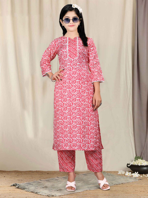 Vetrokart Girls Festive Party Dhoti Kurta Set