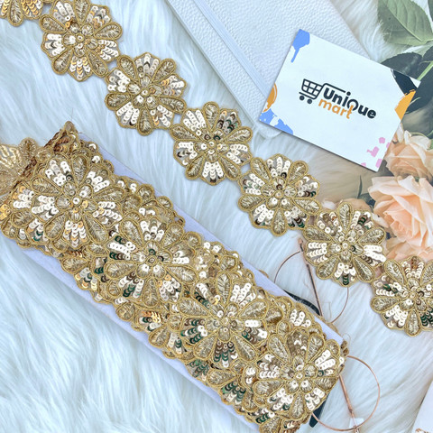 Lace Border Latest Lace Saree Jacket Designs Uniquemart Golden