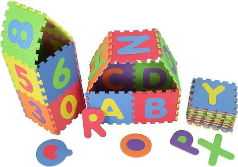 avish creations 36 Pieces Foam Puzzle Floor Play Mat,Extra Large
