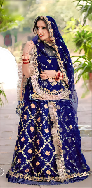 shyamlata Embroidered Semi Stitched Rajasthani Poshak - Buy shyamlata  Embroidered Semi Stitched Rajasthani Poshak Online at Best Prices in India  | Flipkart.com