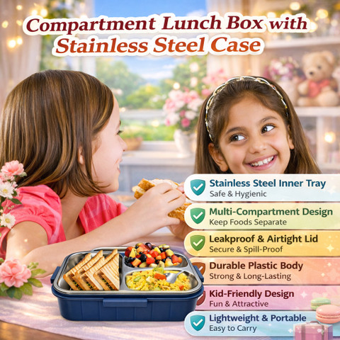 Flipkart.com | Ziddjeet M429 Lunch Box for Kids Adults BPA Free