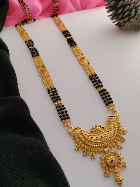 gb creation New Beautiful Trending Brass Gold Pleated Heavy