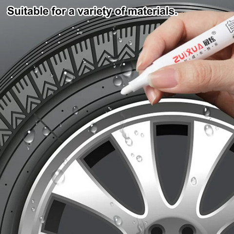 Like it 3pcs Waterproof White Permanent Paint Pen