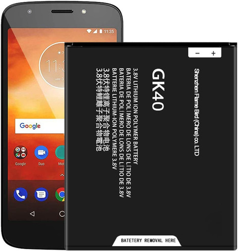 RAPPER Mobile Battery For Motorola GK40 Moto G4 Play, Moto E4