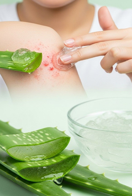 Sheny Aloe Vera soothes skin, aiding in itch and irritation caused by  rashes,